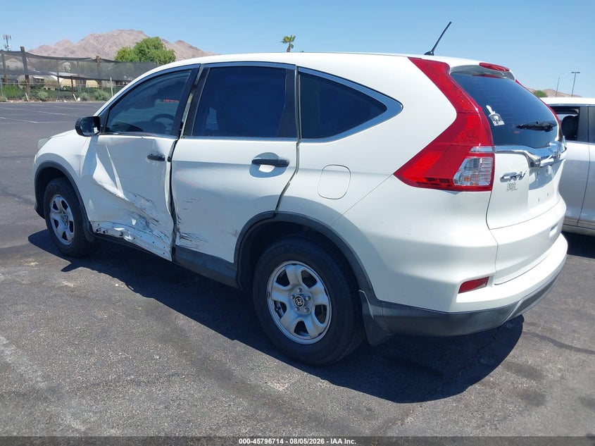 Vin: 5j6rm4h32gl059443, lot: 46295545, honda cr-v lx 20163