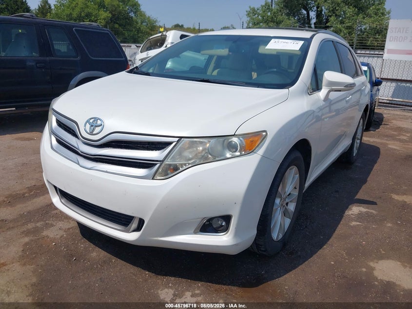 Vin: 4t3ba3bb9eu062280, lot: 46295549, toyota venza le 20142