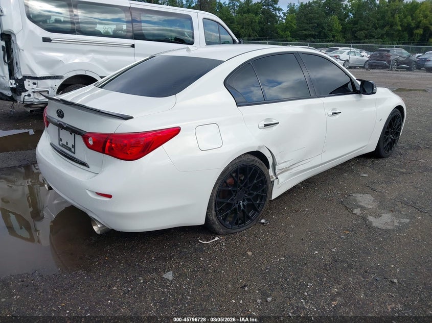 2015 INFINITI Q50 auction photo 4