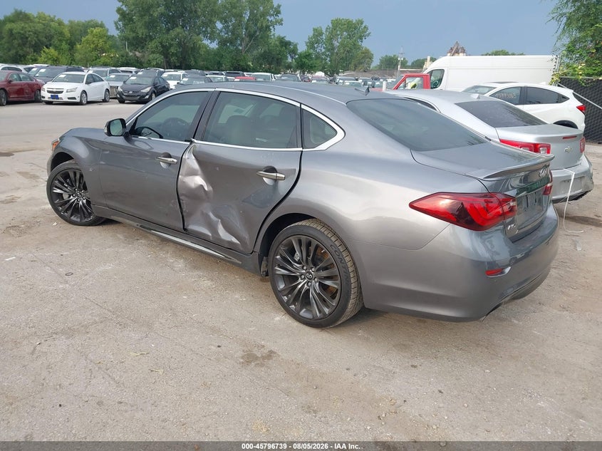 2019 INFINITI Q70L auction photo 3