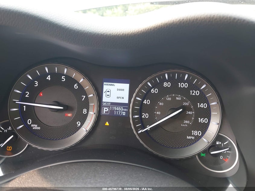 2019 INFINITI Q70L auction photo 7