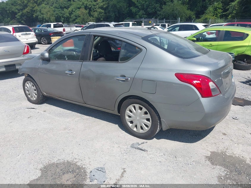 Vin: 3n1cn7ap2cl886593, lot: 46295574, nissan versa 1.6 sv 20123
