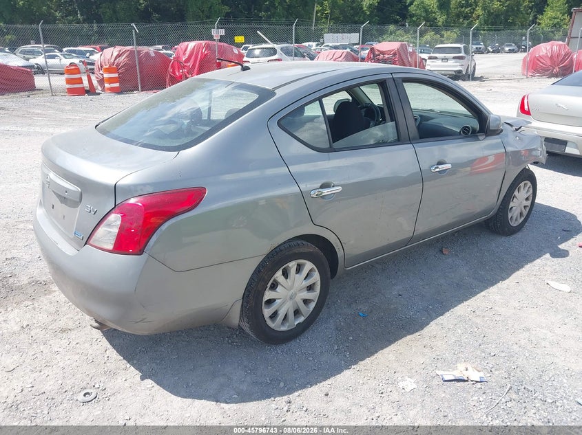 Vin: 3n1cn7ap2cl886593, lot: 46295574, nissan versa 1.6 sv 20124