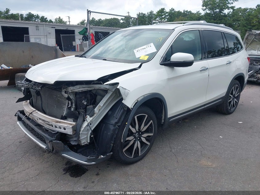 Vin: 5fnyf6h93kb049513, lot: 46295602, honda pilot touring 20192