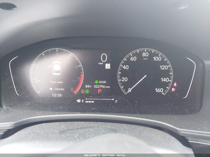 HONDA CIVIC 2025 VIN 2HGFE2F50SH506020