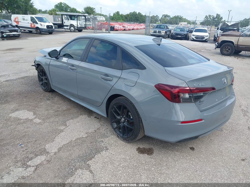 2025 HONDA CIVIC auction photo 3