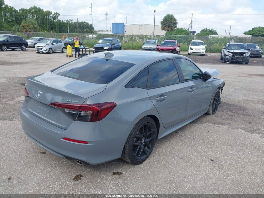 2025 HONDA CIVIC auction photo 4