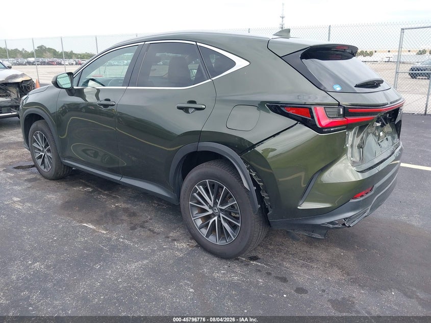 Vin: 2t2adcaz8pc005482, lot: 46295607, lexus nx 250 20233