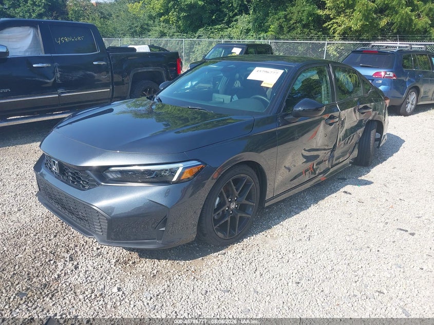 Vin: 2hgfe2f52th568343, lot: 46295608, honda civic sport 20262
