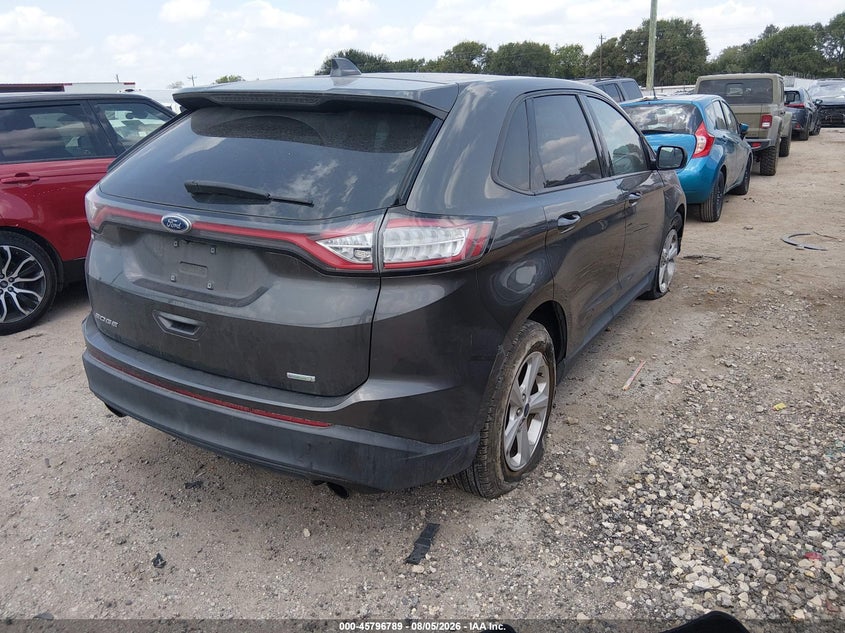 Vin: 2fmpk3g99jbb25962, lot: 46295620, ford edge se 20184
