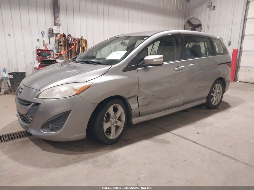 Vin: jm1cw2cl9d0151244, lot: 46295637, mazda mazda5 touring 20132
