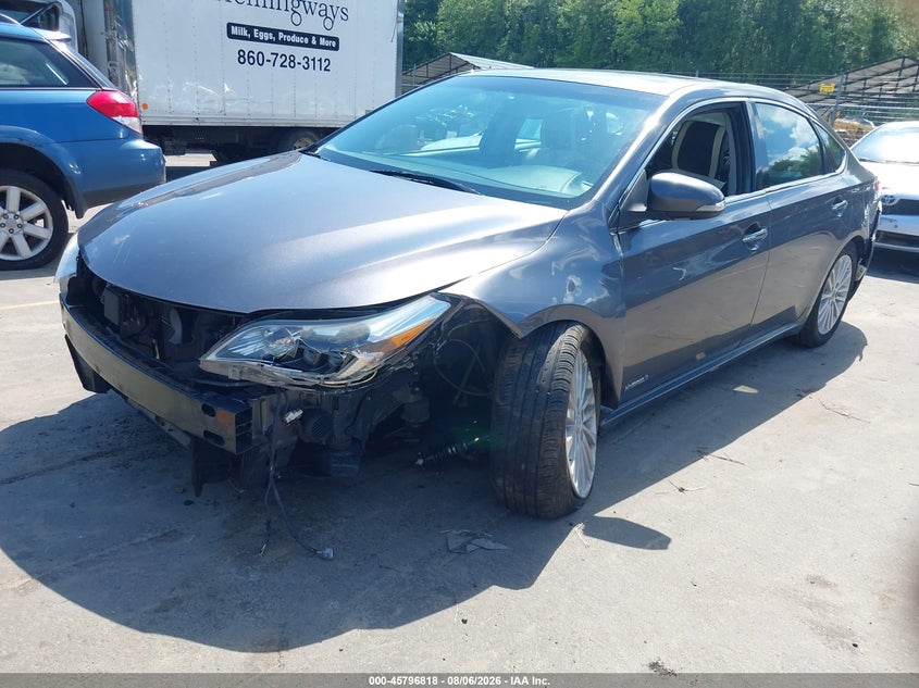 Vin: 4t1bd1eb8eu027584, lot: 46295649, toyota avalon hybrid limited 20142