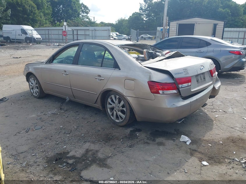 2008 HYUNDAI SONATA auction photo 3