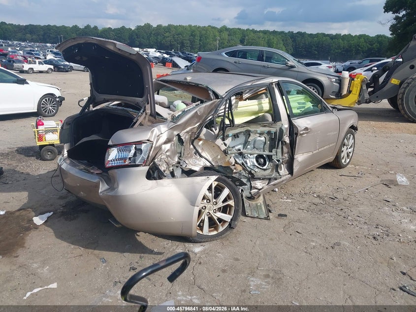 2008 HYUNDAI SONATA auction photo 4