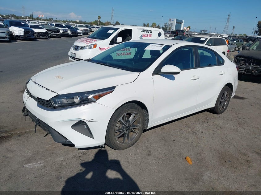 Vin: 3kpf24ad5ne440534, lot: 46295691, kia forte lxs 20222