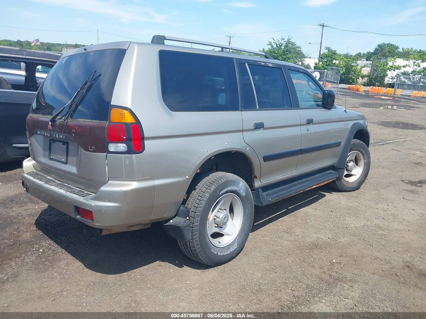 2001 MITSUBISHI MONTERO SPORT auction photo 4