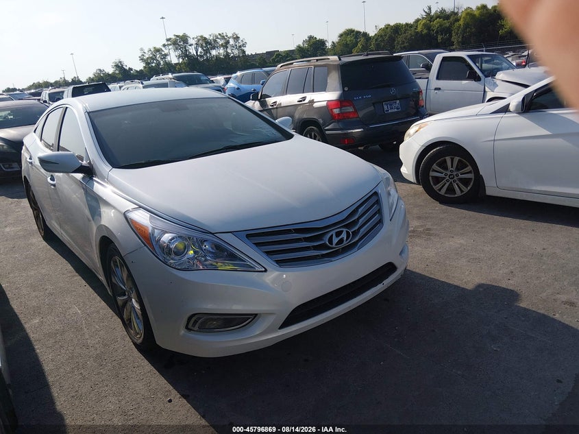 2013 HYUNDAI AZERA auction photo 1
