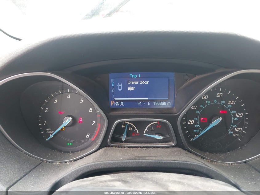 FORD FOCUS 2013 VIN 1FADP3F26DL344062