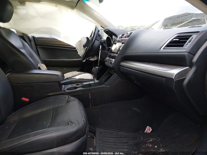 2016 SUBARU LEGACY SEDAN 2.5L H-4 DOHC, VVT, 175HP