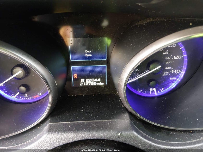 2016 SUBARU LEGACY SEDAN 2.5L H-4 DOHC, VVT, 175HP