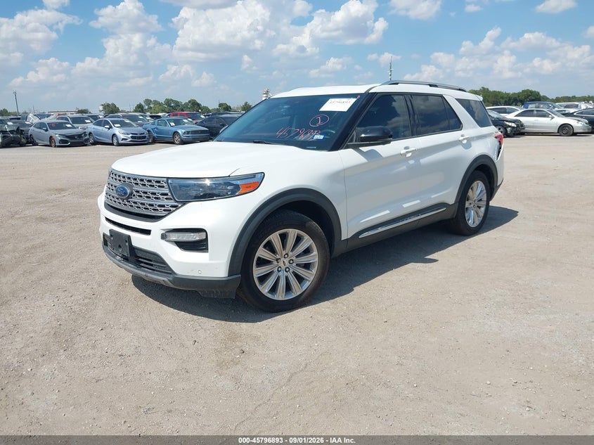 Vin: 1fmsk7fh9mgc18391, lot: 46295724, ford explorer limited 20212