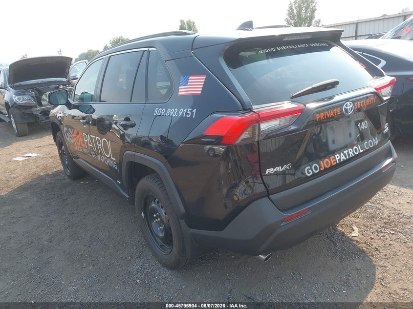 Vin: 4t3mwrfv1ru139344, lot: 46295735, toyota rav4 hybrid le 20243