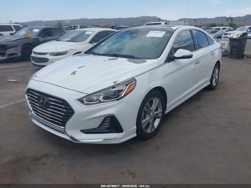 Vin: 5npe34af6jh660040, lot: 46295748, hyundai sonata limited 20182