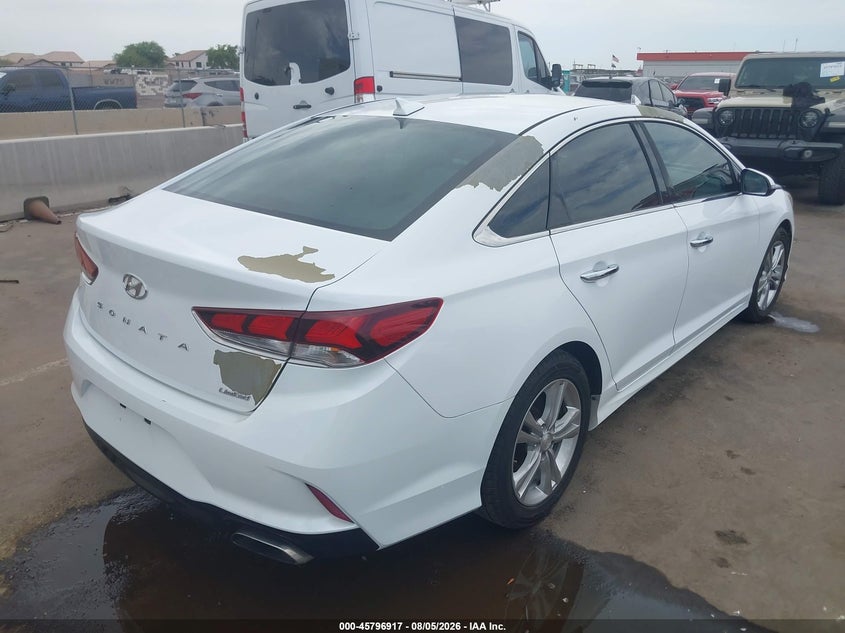 Vin: 5npe34af6jh660040, lot: 46295748, hyundai sonata limited 20184