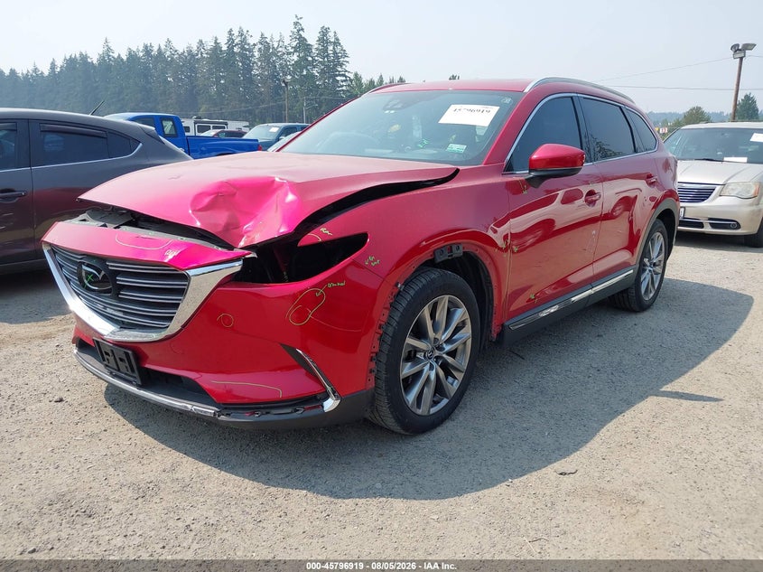 Vin: jm3tcbdy8h0132586, lot: 46295750, mazda cx-9 grand touring 20172
