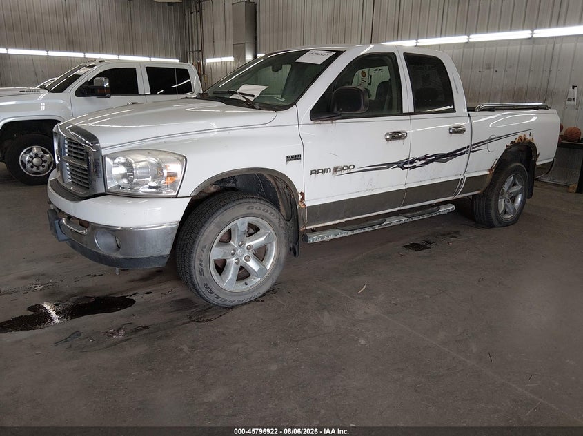 2007 Dodge RAM, Normal Wear & Tear, IAAI, VIN 1D7HU182X7S145148 — photo 2