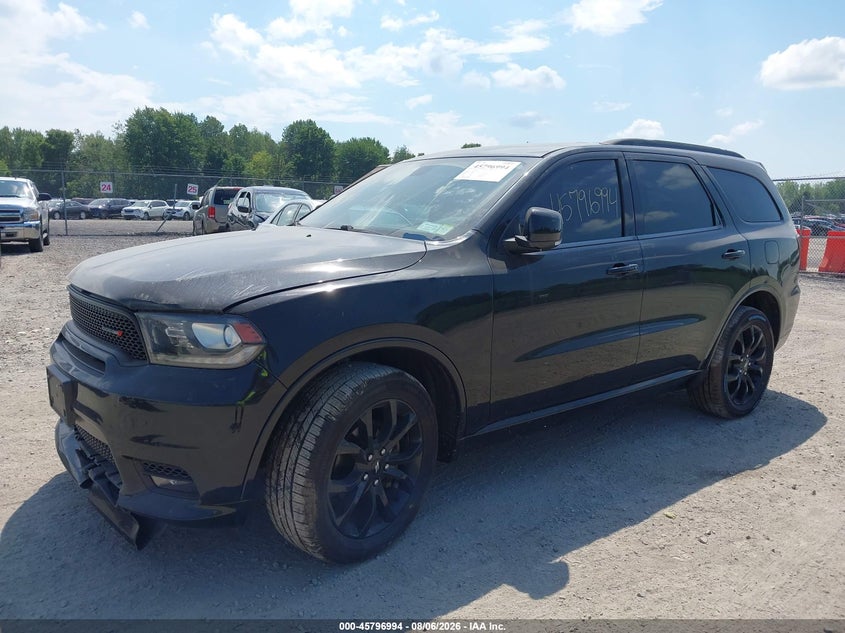 Vin: 1c4rdjdgxlc131299, lot: 46295825, dodge durango gt plus awd 20202