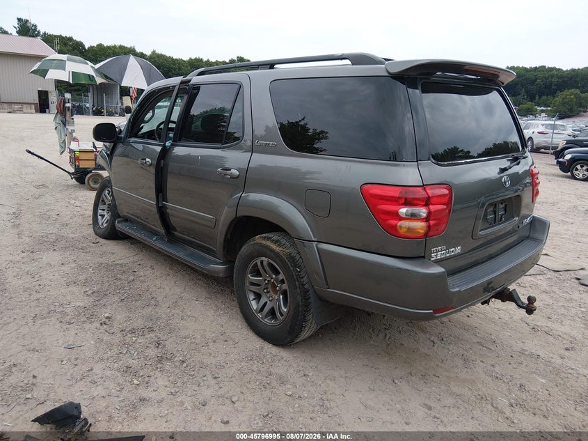 TOYOTA SEQUOIA 2004 VIN 5TDBT48AX4S218941