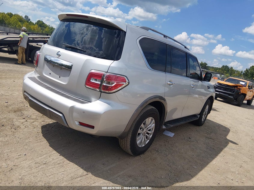 Vin: jn8ay2nc2k9581211, lot: 46295834, nissan armada sv 20194