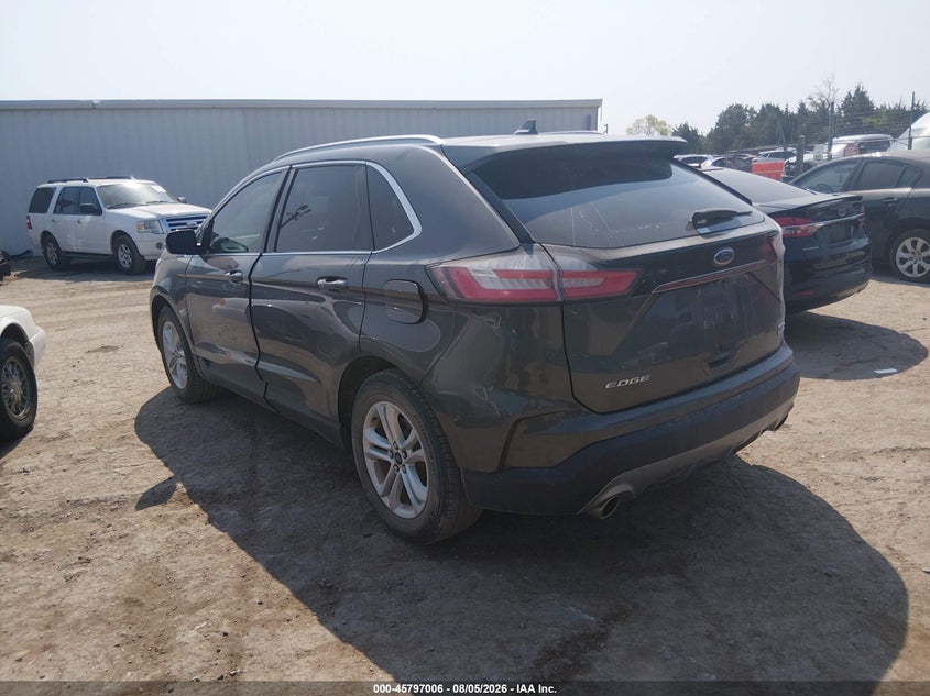 Vin: 2fmpk3j94kbb21487, lot: 46295837, ford edge sel 20193