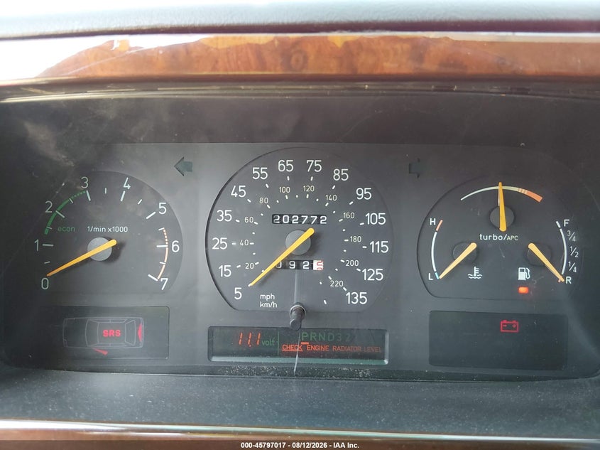 1994 SAAB 9000 auction photo 7