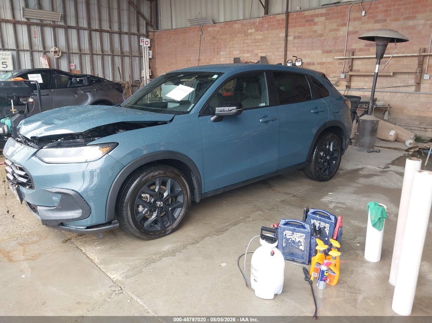 Vin: 3czrz1h56pm703302, lot: 46295851, honda hr-v 2wd sport 20232