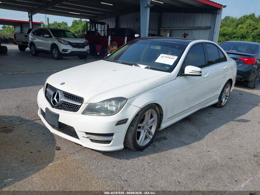Vin: wddgf8ab7dr241430, lot: 46295860, mercedes-benz c 300 sport 4matic 20132
