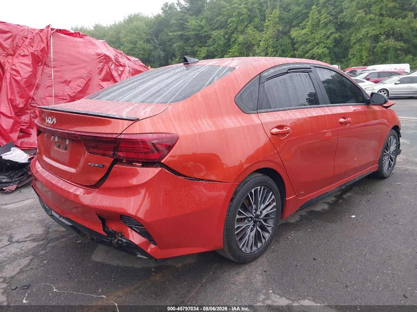 Vin: 3kpf54ad2pe666640, lot: 46295865, kia forte gt-line 20234