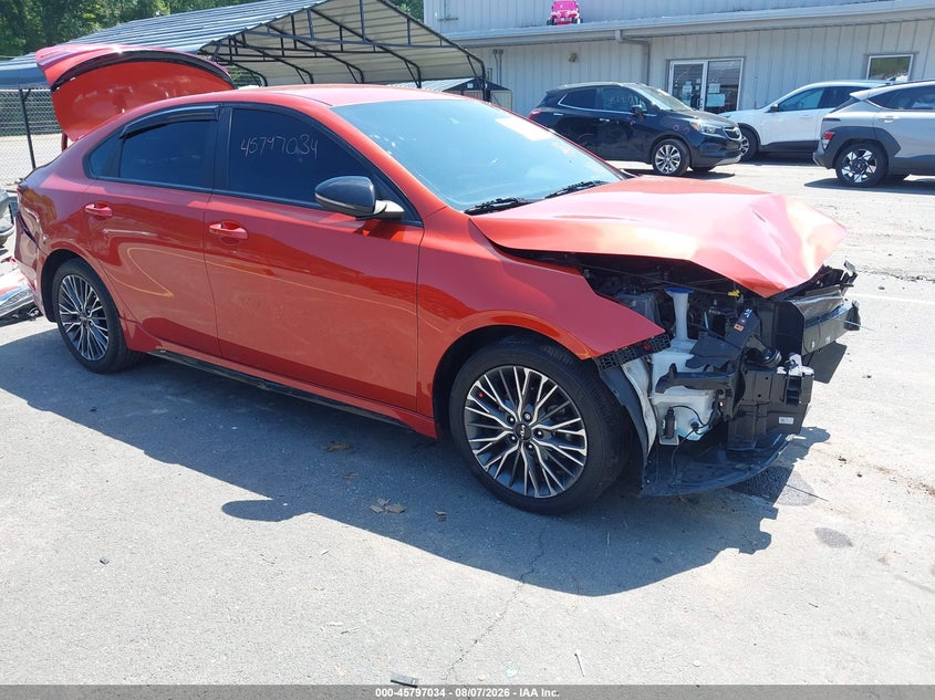 Vin: 3kpf54ad2pe666640, lot: 46295865, kia forte gt-line 20231