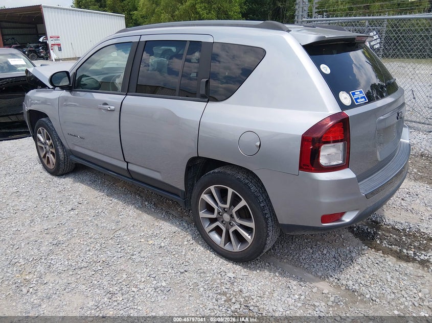 Vin: 1c4njcba6gd711229, lot: 46295872, jeep compass sport se 20163