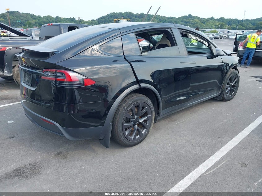 Vin: 5yjxcbe54mf326851, lot: 46295891, tesla model x long range dual motor all-wheel drive 20214