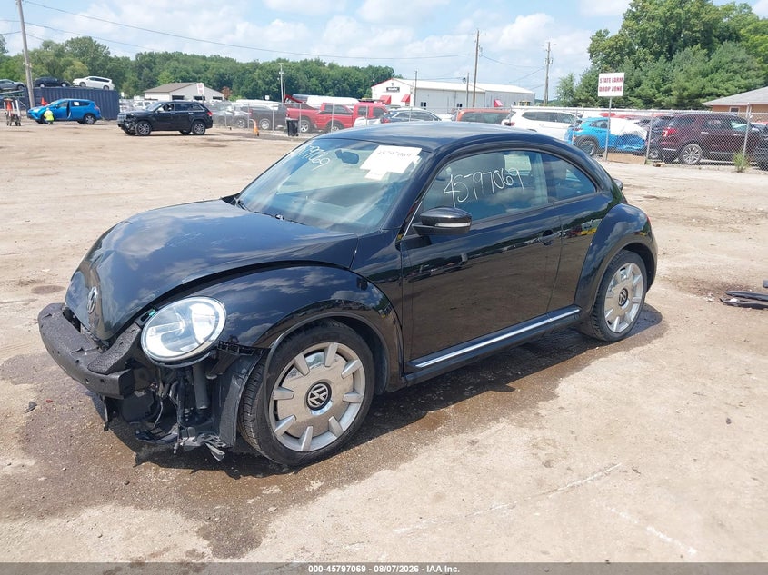 Vin: 3vwf17at1fm646918, lot: 46295900, volkswagen beetle 1.8t classic 20152