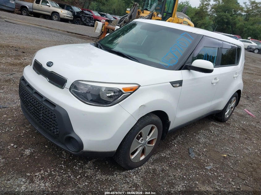 Vin: kndjn2a27e7739902, lot: 46295908, kia soul 20142