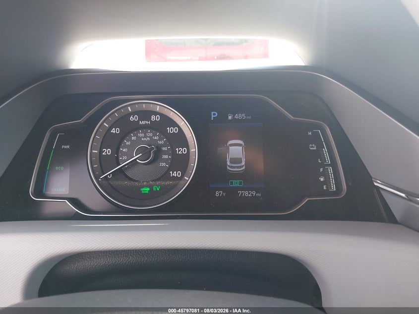 2020 HYUNDAI IONIQ HYBRID auction photo 7
