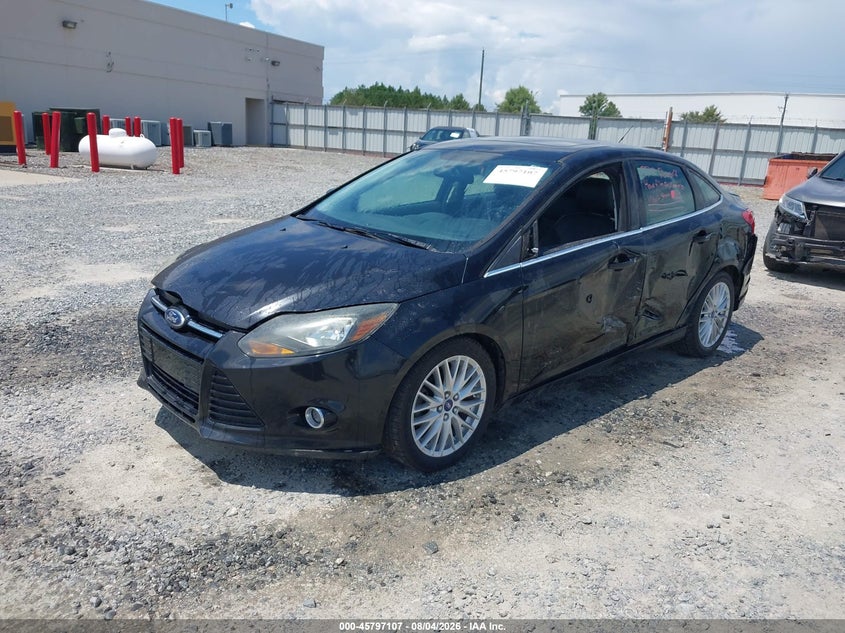 Vin: 1fadp3j2xdl198708, lot: 46295938, ford focus titanium 20132