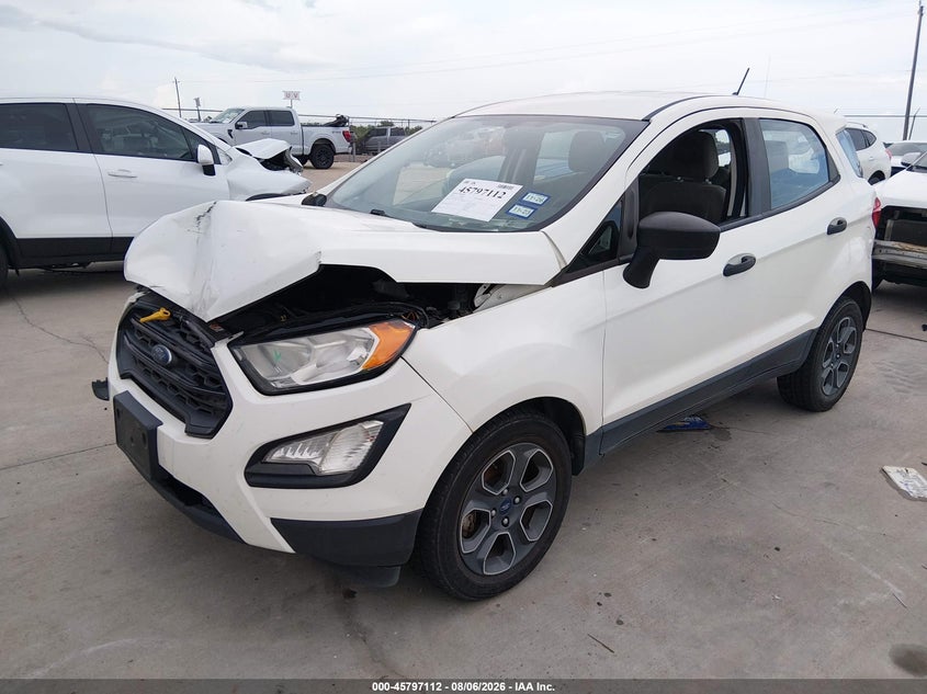 Vin: maj3s2fe2lc324047, lot: 46295943, ford ecosport s 20202