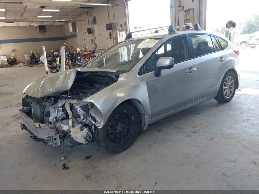 Vin: jf1gpac67ch224300, lot: 46295946, subaru impreza 2.0i premium 20122