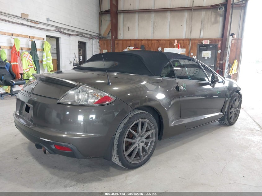 Vin: 4a37l5ef1ce001663, lot: 46295954, mitsubishi eclipse spyder gs sport/se 20124