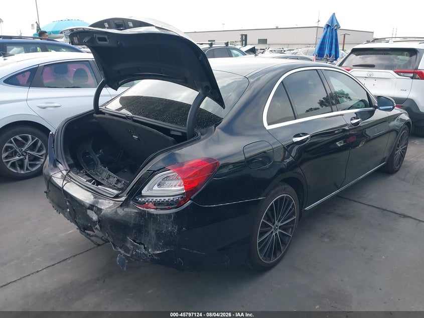 Vin: w1kwf8db1mr636291, lot: 46295955, mercedes-benz c 300 sedan 20214