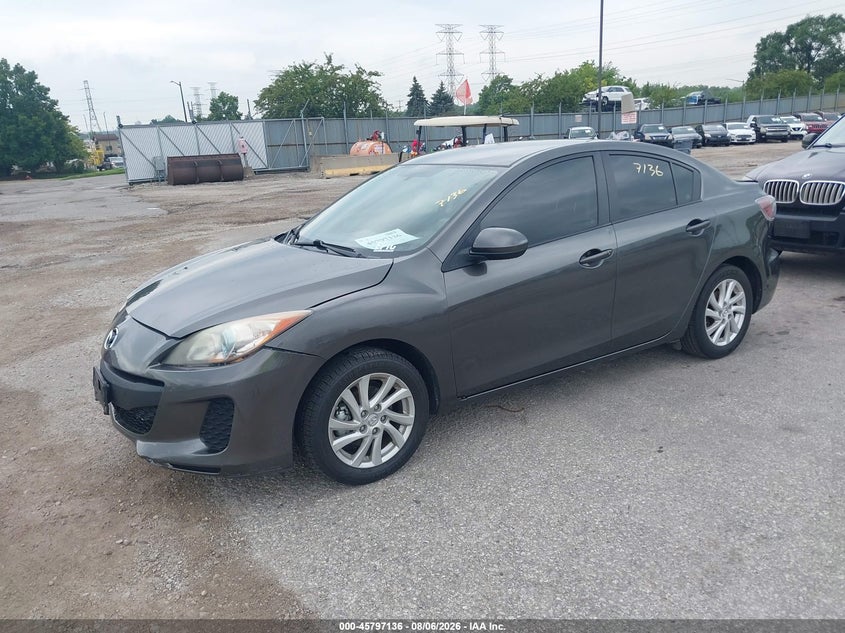Vin: jm1bl1v73c1687436, lot: 46295967, mazda mazda3 i touring 20122